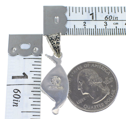 Multicolor Silver Southwestern Pendant YX76632